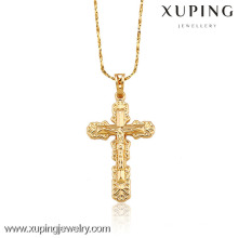 32017-Xuping Bijoux Jesus Faith Corss Pendant